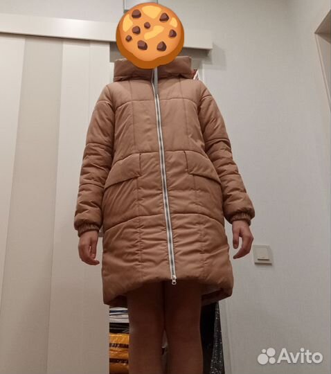 Пуховик зимний женский