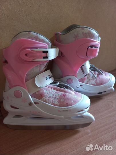 Коньки раздвижные для девочки