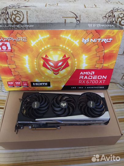 Видеокарта RX 6700xt 12gb