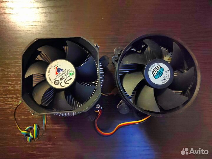 Кулер процеccорный socket 775, am2, am3