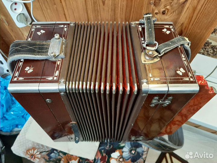 Гармонь тульская любительская, мастеровая, ц-нопл