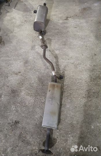 Глушитель nissan cube z11