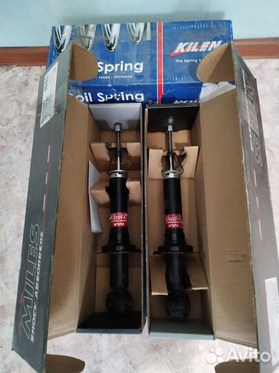 Пружины - амортизаторы задние на Лансер 9