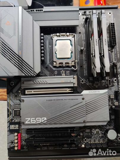 Материнская плата z690 + i9 12900kf + 32gb 6400mhz