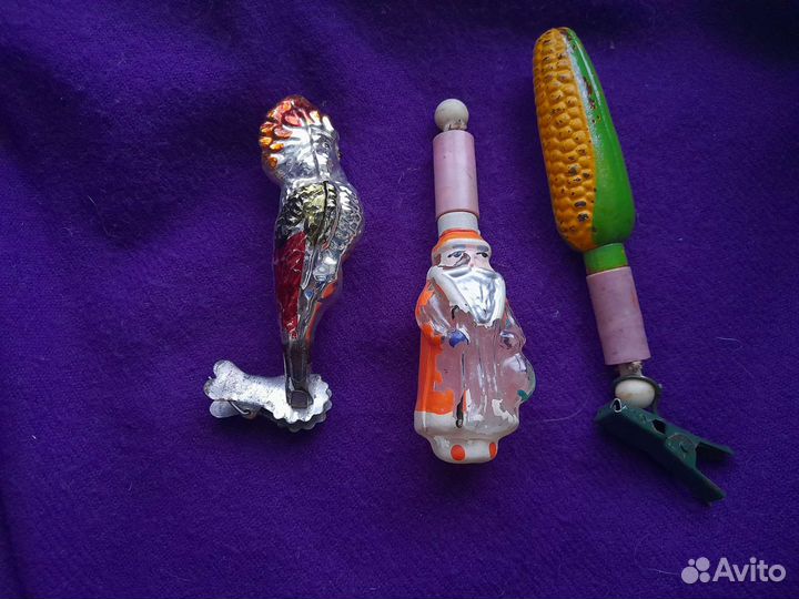 Игрушки ёлочные СССР