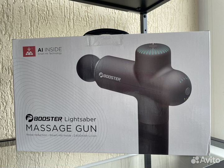 Перкуссионный массажер Booster LightSaber