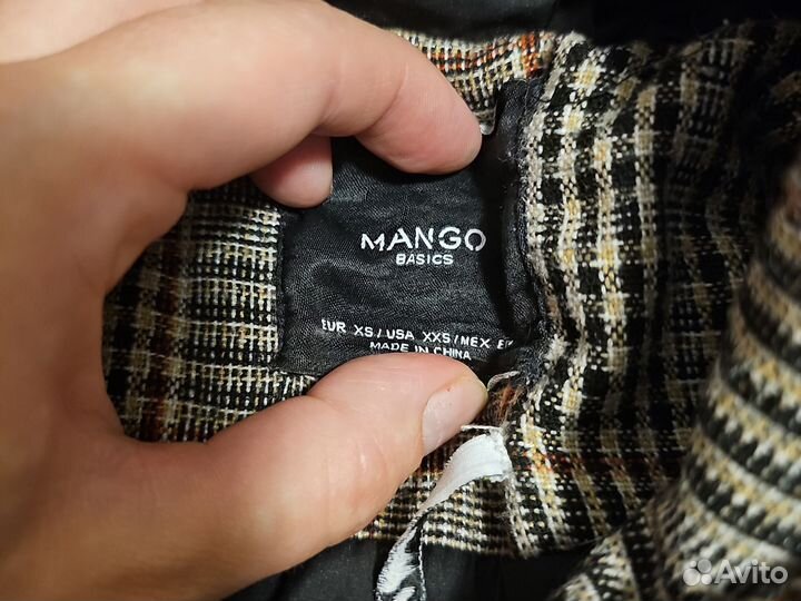 Пальто женское демисезонное mango