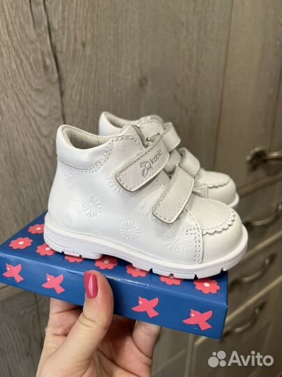 Ботинки демисезонные для девочки 19 размер
