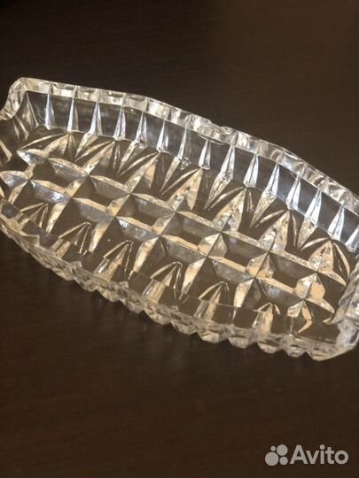 Пепельница, хрустальная, СССР