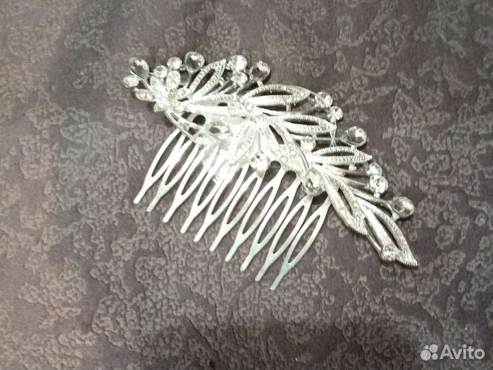 Гребень для волос свадебный
