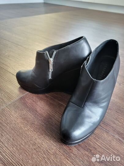 Ботильоны женские 37 размер натуральная кожа