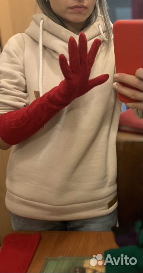 Перчатки длинные