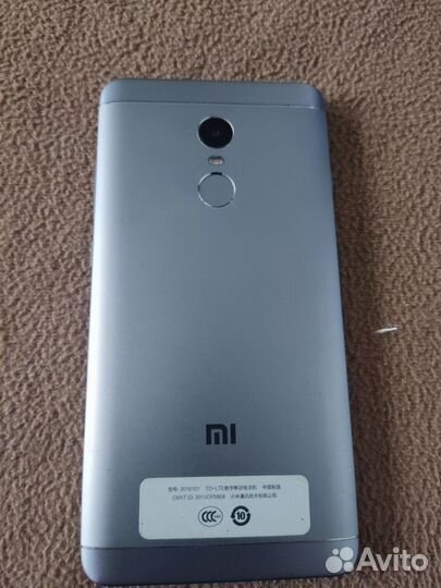 Xiaomi Redmi Note 4X, 2/16 ГБ