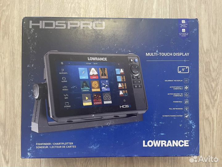 Наличие Русский Lowrance HDS 9 Pro, 23.3
