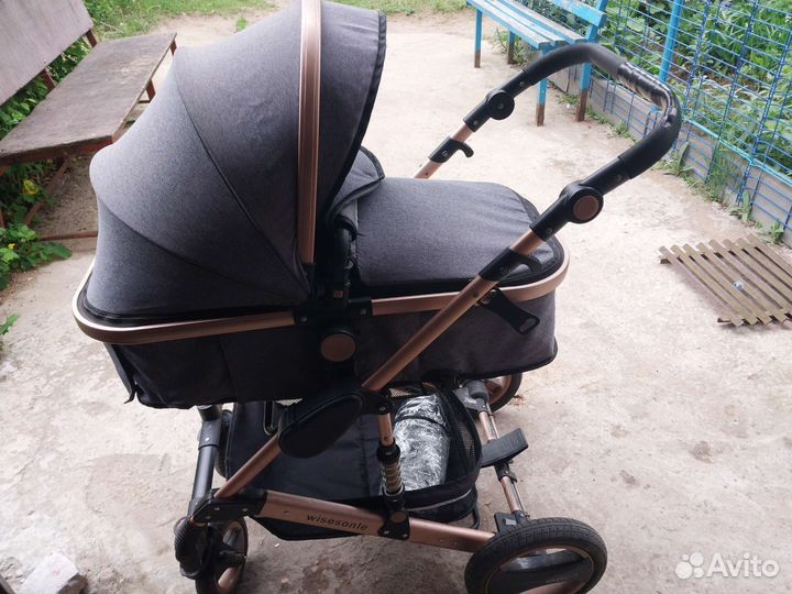 Коляска 2 в 1 wisesonle