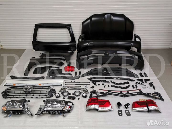 Рестайлинг Toyota Land Cruiser 200 в 2016 Q45682