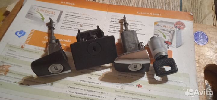 Комплект замков для мерседес 202