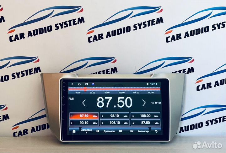 Магнитола андроид Lexus RX 2003-2009