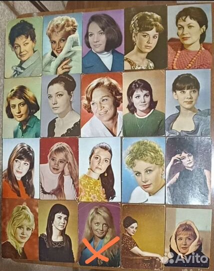 Открытки - актёры Советского кино