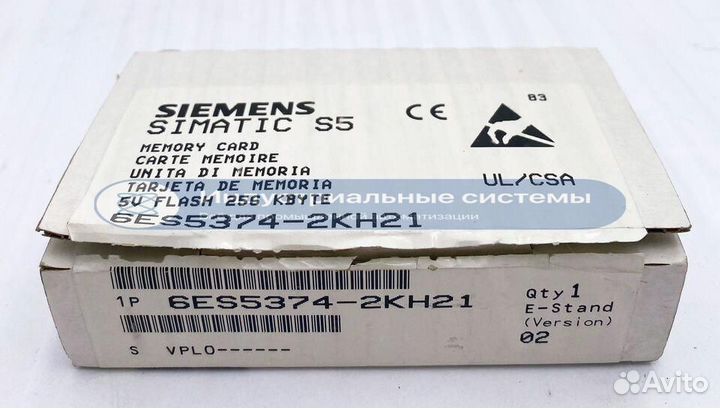 Модуль памяти Siemens 6ES5 374-2KH21