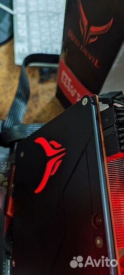 ATI radeon RX5600XT 6GB power color RED devil