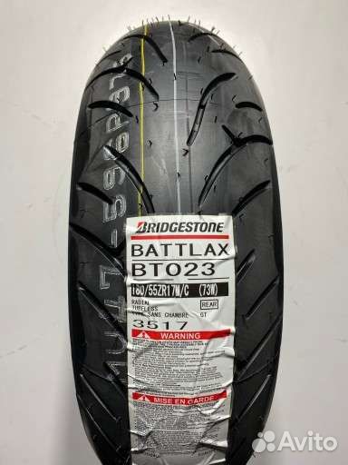 Мотошина 180 55 17 Bridgestone BT023