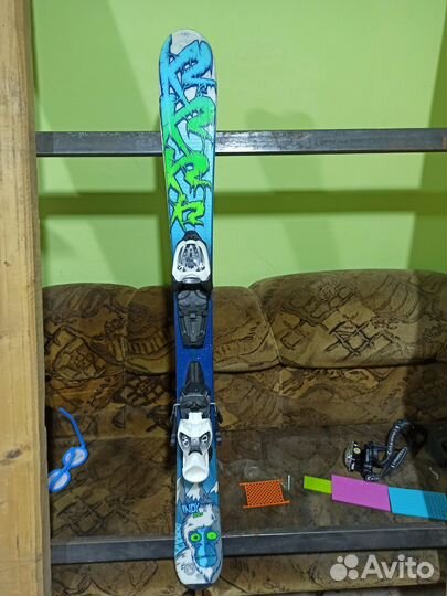 Горные лыжи детские 100