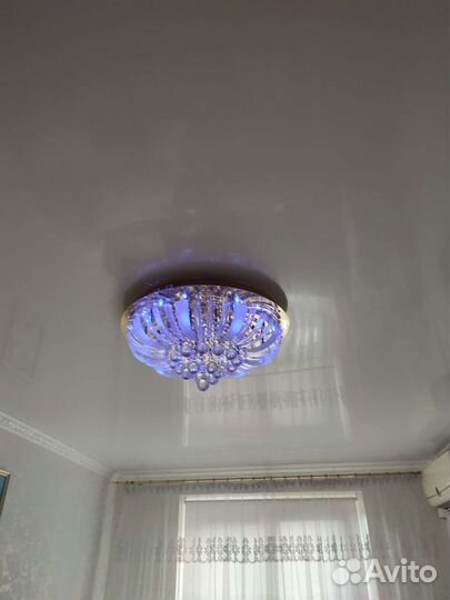 Люстра потолочная хрустальная