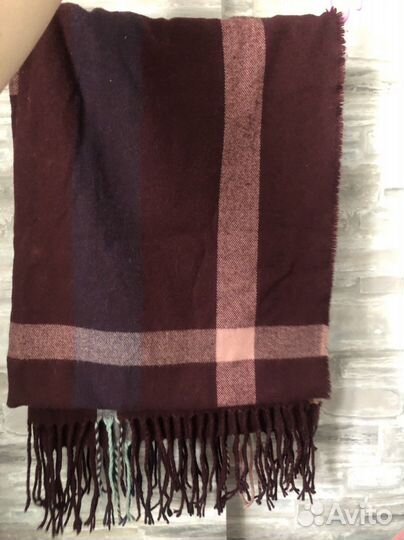 Шарф плантин в клетку 200х80 Warehouse