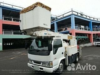 Isuzu Elf 2003г, 4,8л, установка tadano AT141TE, в