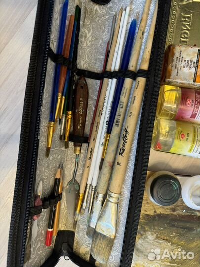 Масляные краски (набор разных фирм) 20шт