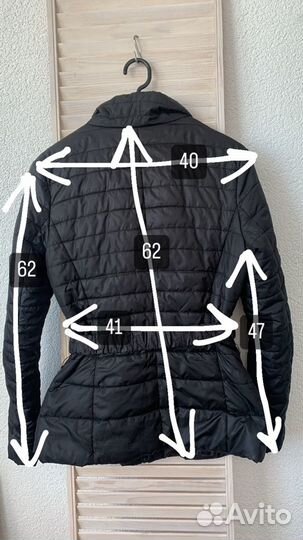 Куртка женская подростковая s 42-44 черная