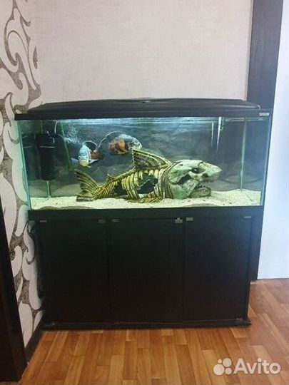 Аквариум с тумбой
