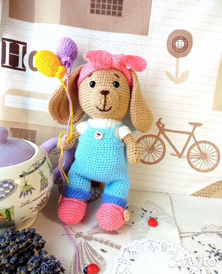 Мягкая игрушка собачка