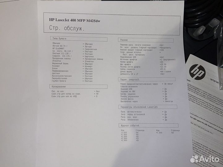 Мфу hp m425dw как новый в коробке