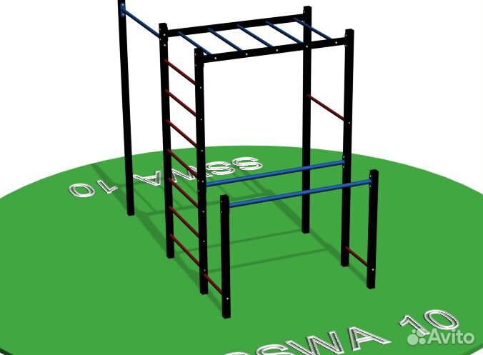 Спортивная площадка турник брусья рукоход