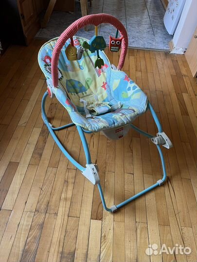 Детские качели механические