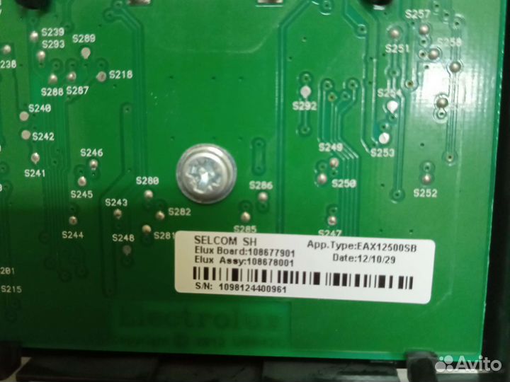 Модуль управления сма Electrolux