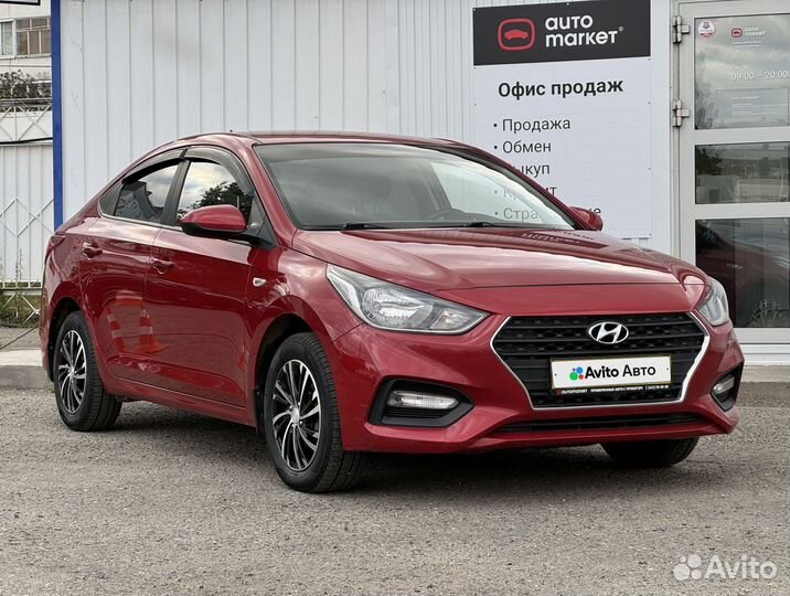 Hyundai Solaris 1.6 МТ, 2017, 124 000 км