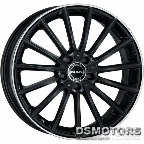 Диски Komet 7.5/17 5x112 ET45 d66.6 gloss black mi