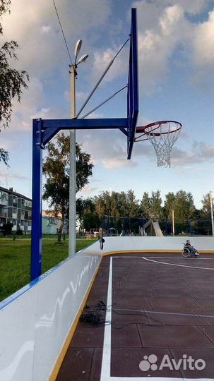 Стойка баскетбольная разборная (со съемной закладной) A13472