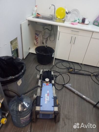 Устранение засоров Прочистка канализации