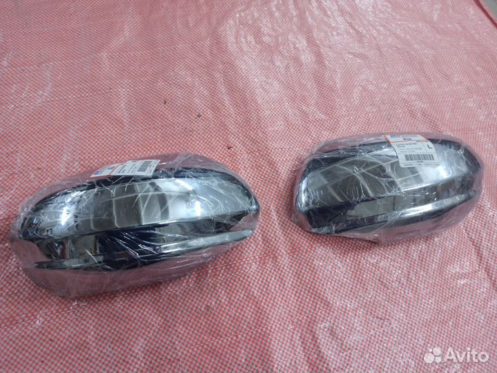 Хромированные накладки зеркал Renault Duster 2