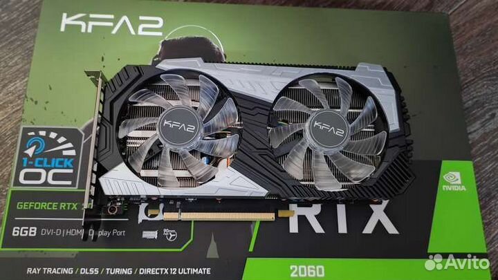 RTX 2060 KFA2 6Gb гарантия обмен