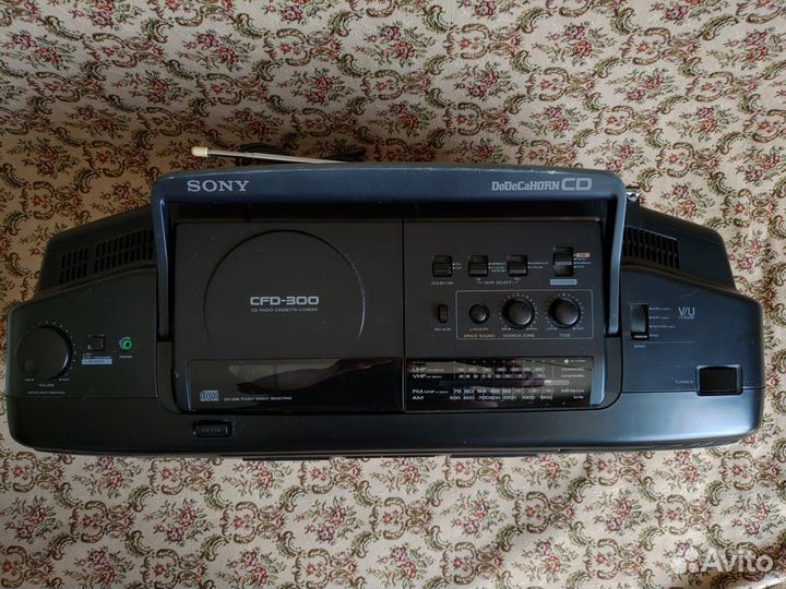 Музыкальный центр Sony Sanyo винтаж Япония