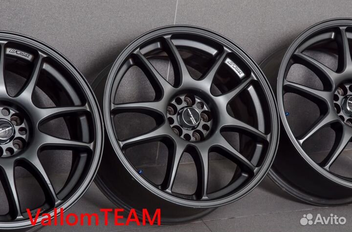 Лот N1749 Фирменные 17-е диски work Emotion CR-KAI