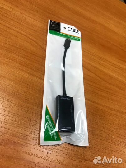 Адаптер microUSB to hdmi and USB 0.2m - Cable MHL