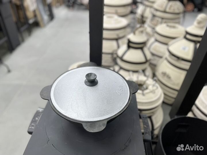 Казан чугунный