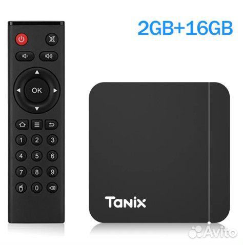 Прошитая Tanix W2 Андроид Смарт тв приставка