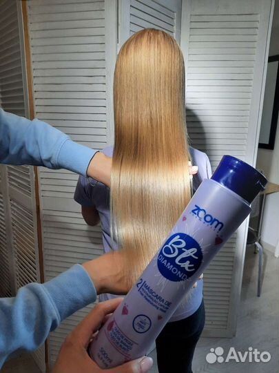 Кератиновое выпрямление волос